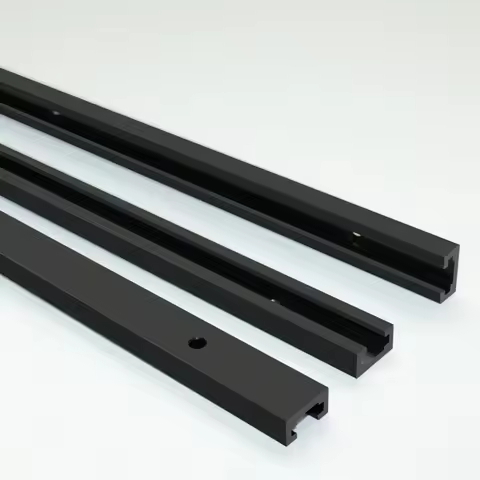 T Track Woodworking T-slot Slide Track Miter Aluminium T-Track,19x9.5mm T-slot Miter Track Jig T Scr