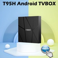 (Full-load app) New T95H 2GB RAM 16GB ROM Android 10 2.4G Wifi Smart Tv Android Box Mini TvBox Malay