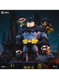 [預訂] Iron Studios 蝙蝠俠家庭Q版豪華版雕像Statue Batman Family - DC Comics Icons Animated