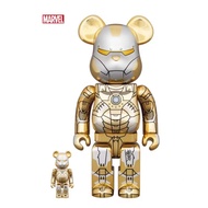 Bearbrick Ironman Reverse Sorayama 100％ &amp; 400％