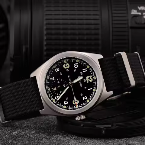 Berlenta VH60 Watch Men 100m Waterproof 316L Steel Wristwatch For Men Top Brand Luxury Male Clock Mi