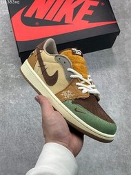 Zion Williamson x Air Jordan 1 Retro Low OG Voodoo 復古籃球鞋板鞋 35-46