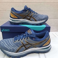 sepatu voly pria asics gel nimbus 22 grey blue