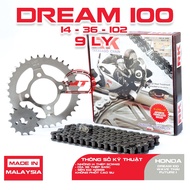 RK chain sprocket for Dream car, Japanese brand