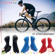 CLEVER 1 pair Bracket Hoods, Silicone Road Bike Bracket Covers,  Shifters Protective Hoods for ST-47