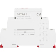 Keenso GRT8-A2 Timer Relay AC230V, AC/DC 12V-240V Single Function Din Rail Time Relay Industrial Con