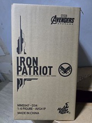 Hottoys MMS547 -D34 Avengers Endgame Iron Patriot 1/6 Figure