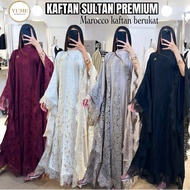 CEHOMEWEAR MOROCCO SERIES KAFTAN BRUKAT/TAJ MAHAL KAFTAN TASSEL/ FASHION MUSLIM KAFTAN PREMIUM KAFTA