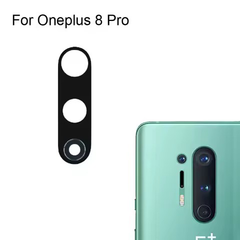 High quality For Oneplus 8 Pro Back Rear Camera Glass Lens test good For Oneplus 8Pro Replacement Pa