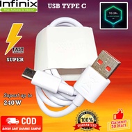 KABEL DATA INFINIX HOT 12 PLAY / ZERO 5 / NOTE 8 / 11 / 11S / NFC / FAST CHARGING TYPE C / TEPSI / H