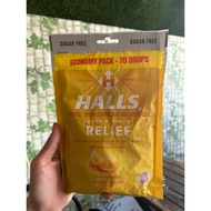 Sugar Free - Sugar-Free Halls Relief Lozenges – Mountain Mint Flavor