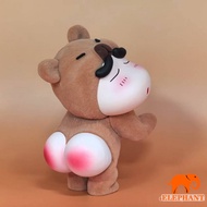 Item Panas Punggung Beruang Krayon Shin-chan Patung Punggung Seronok Puffer Capybara Shin-chan Anak 