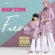 SABELLA BLOUSE FEERA SEDONDON IBU DAN ANAK BLOUSE IRONLESS