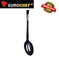 Eurochef LH04 Slotted Spoons, Non-Stick Cookware, Comfortable Soft & Durable NYLON HANDLE, Seamless,