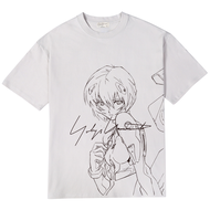 Trong Kho Yohji Yamamoto Yohji Yamamoto Yoji Lăng Ba Lệ quần áo anime lỏng lẻo in bông ngắn tay áo T