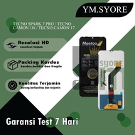 Lcd TECNO SPARK 7 PRO/TECNO CAMON 18i/TECNO CAMON 17- Cg6/Cg5j/Kf8 FULLSET COMPLETE