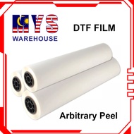 Stable Transfer Pet Film DTF Film Roll 60cm Selling/Double side DTF Paper Printing
