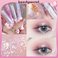 24h Shipping HISYI Liquid Eyeshadow Sparkling Shimmer Brightening Glitter Single-color Makeup #beaut