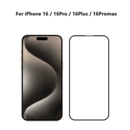 For iPhone 16 Pro Max 16Plus Screen Protector Full Cover Tempered Glass Screen Protector Film