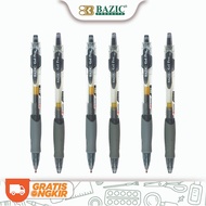 Bazic Gel Pen B1 Black - Black Ink Gel Pen Single