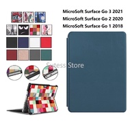 Microsoft Surface Go 3 10.8 inch 2021 Go 2 1 2020 2018 Slim Leather Case Tablet Stand Magnetic Smart Cover Flip Casing