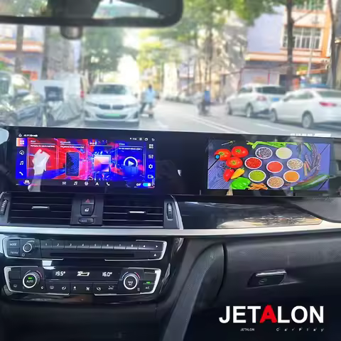 21inch Dual Screen For BMW 3 Series 4 Series F30 F32 2013-2019 Android 15 Navi Multimedia Video Play