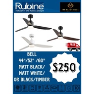 [SG SELLER, INSTALLATION PROMO] Rubine Bell 44/52/60 inch DC Ceiling Fan