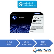 HP 05X Black Original High Yield LaserJet Toner [CE505X]