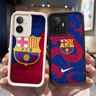 YA-11 FC Barca Shockproof Casing for OPPO F25 Reno 10 11 11F 13F Realme C55 Narzo N55 C67 Pro