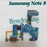 flexible cas Samsung Note 8 - Connector Charger Samsung Note8