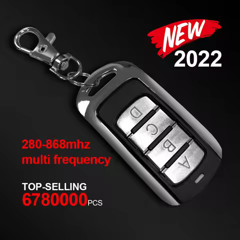 Universal Multifrequency Garage Remote Electric Gate Control 280-868MHZ AUTO SCAN 4 in 1 Copy Brand 