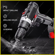 ◬ ◭ ✿ Cordless Drill Impact Hammer 2Speed  Electric Rechargeable 1200MAH  HandDrill Home Screwdrive