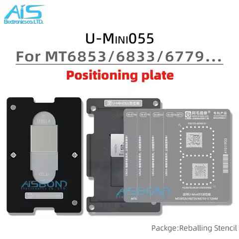 CPU BGA Reballing Stencil Template For MT6768V MT6769V MT6771V MT8183V MT6779V MT6781V MT6833V MT683