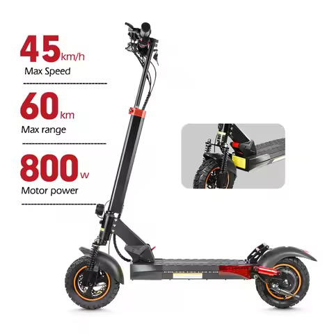 MX-14 Electric Scooter 10-Inch Dual Disc Brakes Foldable | 500W Motor, 45km/h, 40KM Max Range, 48V B