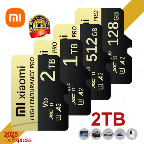 Mijia Xiaomi SD Memory Card 1TB 2TB WaterProof Micro TF SD Card 128GB 256GB 512GB For Nintendo Switc
