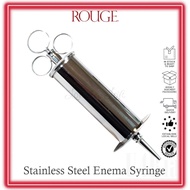 Rouge Stainless Steel Enema Syringe