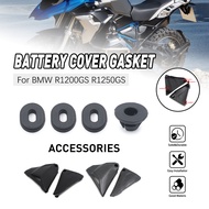 Battery Covers Rubber Gasket Kit accessories moto For BMW R1200GS 2013-2019 R1250GS 2019-2023 R1200R