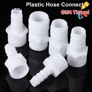 LIAOYING 1/10Pcs Hose Connector, Drip Irrigation System Pipe Fittings Pipe Coupler, Plastic 10/12/14