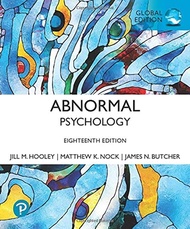 ABNORMAL PSYCHOLOGY GLOBAL EDITION ABNORMAL PSYCHOLOGY GLOBAL EDITION Paperback