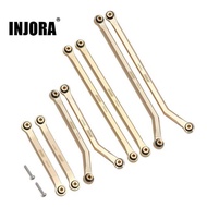 00 INJORA 43G 4 Heavy Brass High Clearance Chassis 4 Set For 1/24 RC Crawler Car Axial Scx24 Jeep