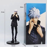 21CM Anime Jujutsu Kaisen Satoru Gojo Figure Model Toy Gift Collection Itadori Yuji Action Figure PV