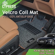 Cypress Car Mats Audi A8 | Audi A8L (2019 - Present) D5, Typ 4N | Anti slip | Velcro Base