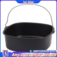 In stoick-Nonstick Bakeware,Air Fryer Electric Fryer Accessory Non-Stick Baking Dish Roasting Tin Tray for Philips HD9860