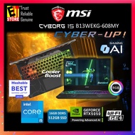 MSI Cyborg 15 B13WEKG-608MY Gaming Laptop (i5-13420H/16GB DDR5/512GB SSD/8GB RTX 5050/15.6" 144HZ FH