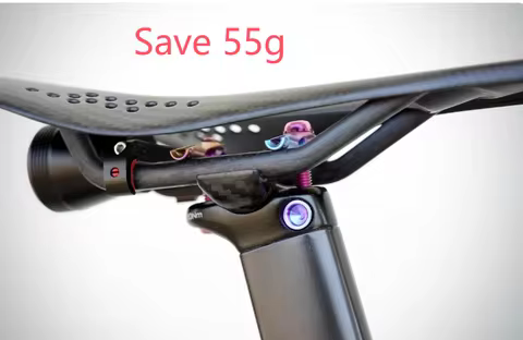 Save 55g: 1Set Titanium + Carbon Clamp + Titanium Screws For Giant TCR (2016~2025) Liv Langma PROPEL