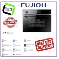 FUJIOH FV-ML71 45L BUILT-IN COMBI STEAM OVEN WITH BAKE FUNCTION