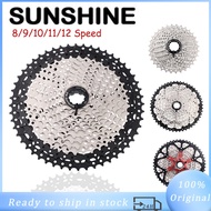 Sunshine Cassette Mountain Bike Cassette Flywheel 8/9/10/11/12 Speed 11-32T 36T 40T 42T Gear Ratio S