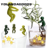 YOLA Plant Support, Practical Cup Edge Plant Fixed Plant Propagation Partner, Funny Cute Hydroponic Plant Stand