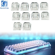 [Gazechimp] 10x 1U Xda Profile Keycaps Gaming Keyboard Parts Lightweight Versatile PC Fashion Game L