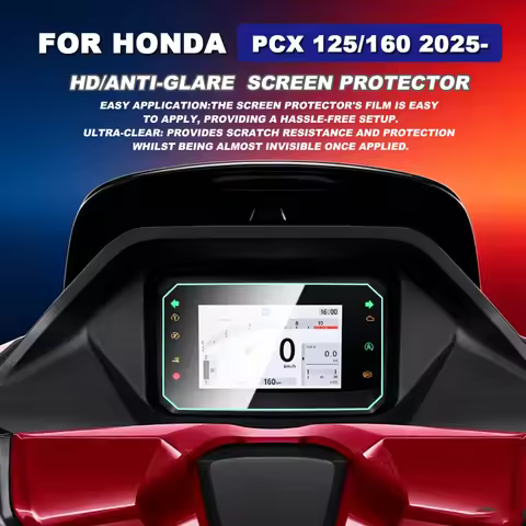 For HONDA FORZA 350 FORZA750 2025- TFT Display Protection Film FORZA125 Dashboard Screen Protector F